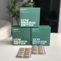 LYM drain&detox 60 капсул (від набряків, очистка лімфатичної системи, схуднення)